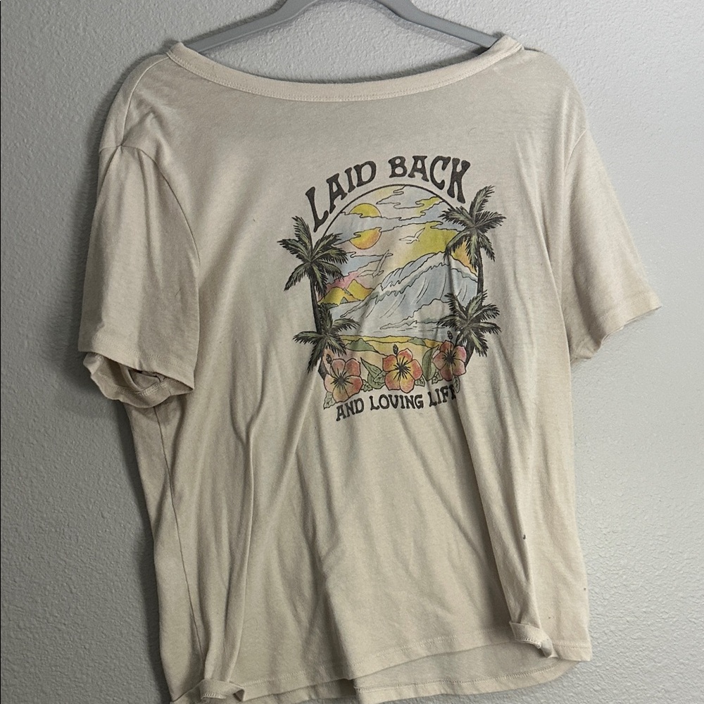 Laid Back Graphic Tee